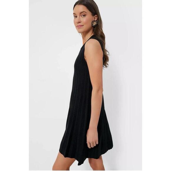 TUCKERNUCK Pomander Place Black Sleeveless Adi Knit Dress NWT Extra Small XS - Picture 2 of 6